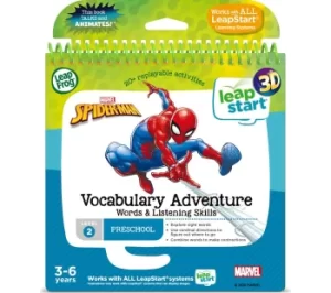 LEAPFROG LeapStart Marvels Spider-Man Vocabulary Adventure Activity Book