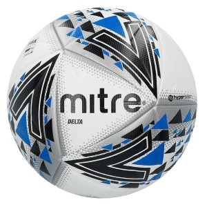 Mitre Delta Professional Ball White/Black/Blue - Size 5