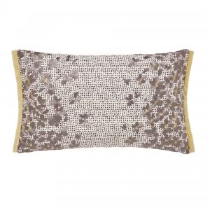 Helena Springfield Moda Peregrine Cushion Charcoal, Purple and White