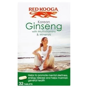 Red Kooga Ginseng + Multivitamin + Minerals 32s