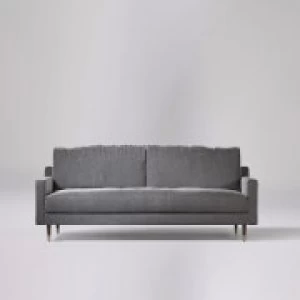 Swoon Reiti Smart Wool 3 Seater Sofa - 3 Seater - Pepper
