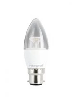 Integral Candle 6.5W (40W) 2700K 470lm B22 Dimmable Clear-Lamp