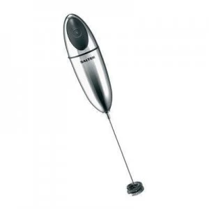 Salter Milk Frother Whisk with Double Coil - Stainless Steel