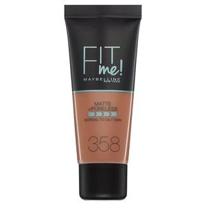 Maybelline Fit Me Matte and Poreless Foundation Latte Nude