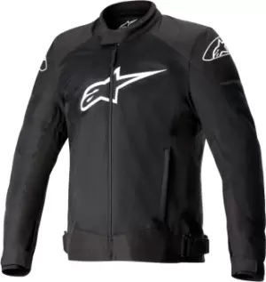 Alpinestars T-SP X Superair Motorcycle Textile Jacket, black-white, Size XL, black-white, Size XL