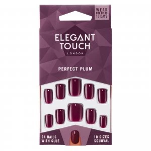 Elegant Touch Perfect Plum Nails