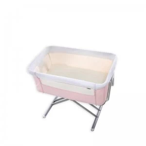 Hauck Face to Me Bedside Cot Pink