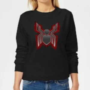 Spider-Man Far From Home Tech Icon Womens Sweatshirt - Black - 5XL