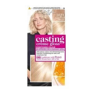 LOreal Casting Creme Semi Perm Hair Dye 1021 Lgt Prl Blonde