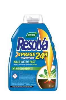Resolva Xpress 24H Concentrated Weed Killer 1L