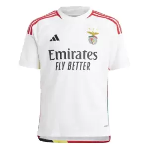 adidas Benfica Third Shirt 2023 2024 Juniors - White