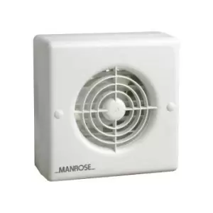 Manrose 100mm (4inch.) Automatic Extractor Fan w/ Electronic Timer - XF100AT