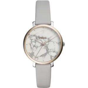 Fossil Jacqueline Grey Leather Watch