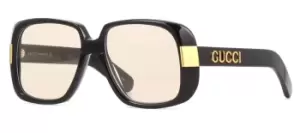Gucci - GG0318S-006 Womens Sunglasses Black/Yellow