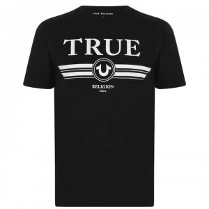True Religion Retro t Shirt - Black 1001
