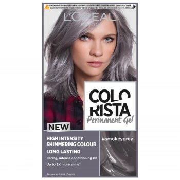 LOreal Colorista Smokey Grey Permanent Gel Hair Dye