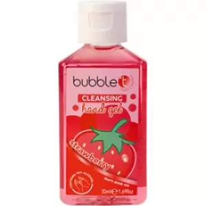 Bubble T Hand Cleansing Gel - Strawberry 50ml
