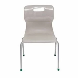 TC Office Titan 4 Leg Chair Size 5, Grey