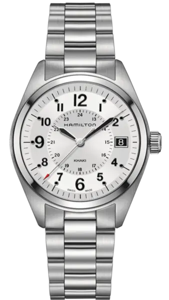 Hamilton Watch Khaki Field Quartz D - Silver HM-1067