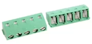 Phoenix Contact 1729157 Terminal Block, Wire To Brd, 5Pos, 16Awg