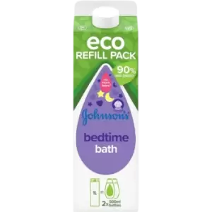 Johnsons Baby Bedtime Bath Eco Refill 1L Bottle