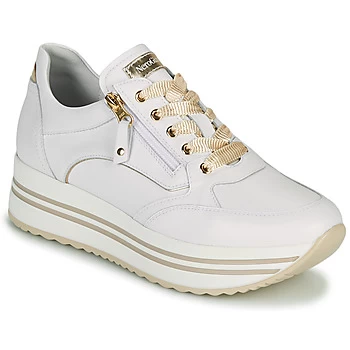 NeroGiardini DAKOTA womens Shoes Trainers in White,5,6.5