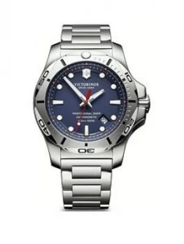 Victorinox Victorinox Swiss Made I.N.O.X Diver Blue Sapphire Glass 45Mm Date Dial Stainless Steel Bracelet Watch With Strap Extension And Magnifying G