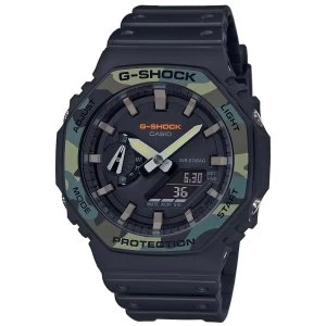 Casio G-SHOCK Analog-Digital Watch GA-2100SU-1A - Black/Camouflage