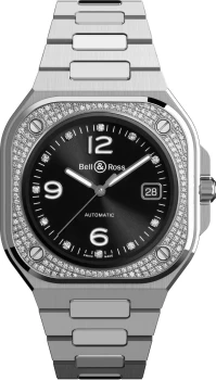 Bell & Ross Watch BR 05 Diamond Bracelet