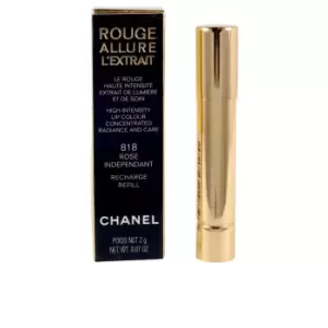 CHANEL ROUGE ALLURE L EXTRAIT lipstick recharge #rose independant-8