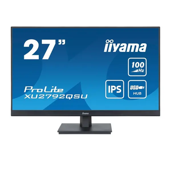 iiyama ProLite XU2792QSU-B6 27 WQHD 100Hz IPS Monitor