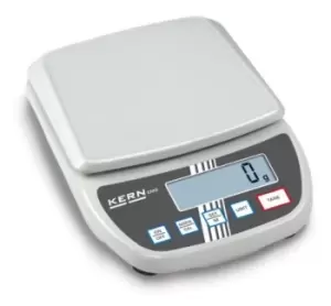 Kern Weighing Scale, 3kg Weight Capacity Type B - North American 3-pin, Type C - European Plug, Type G - British 3-pin