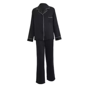 Bluebella Claudia Long Sleeve Pyjama Set - Black