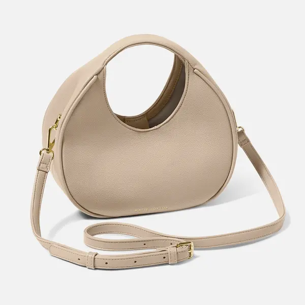 Katie Loxton Womens Olive Small Shoulder Bag - Light Taupe