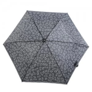 Totes Raindrops Supermini Dog Print Umbrella