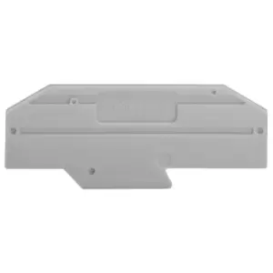 Wago 282-334 End Plate for DIN Rail Mounting Automotive Fuse Clip
