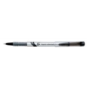 5 Star Elite Rollerball Pen Liquid Fine 0.7mm Tip 0.5mm Line Black Pack 12