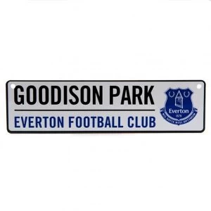 Everton FC Stadium Window Sign