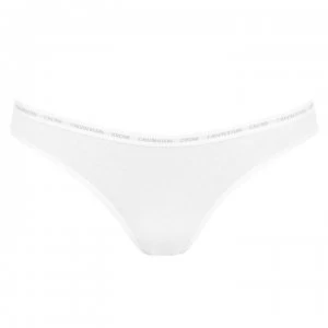 Calvin Klein 2 Pack CK One Bikini Briefs - White 100