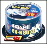 Maxell CD-R 80 52x Spindle 10 pack - wilko
