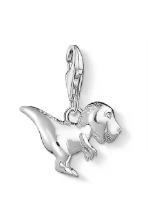 Ladies Thomas Sabo Sterling Silver Charm Club Dinosaur Charm 1474-001-12