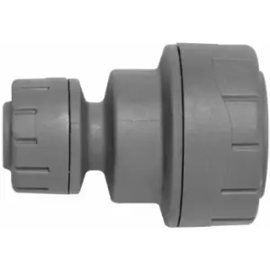 Polypipe - polyplumb reducing coupling 22MM x 10MM - Grey