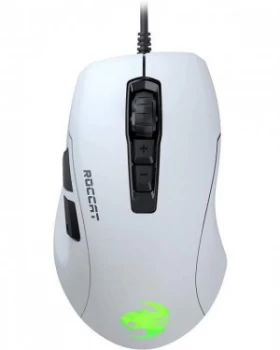 Roccat Kone Pure Ultra - Light Ergonomic Gaming Mouse (16000 Dpi Optical Sensor RGB Lighting Ultra Light) White