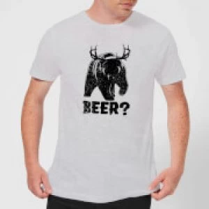 Beershield Beer Bear Deer T-Shirt - Grey - L