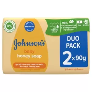 Johnson's Baby Honey Soap 2 x 90 g