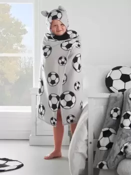 'Football Fleece' Hooded Blanket