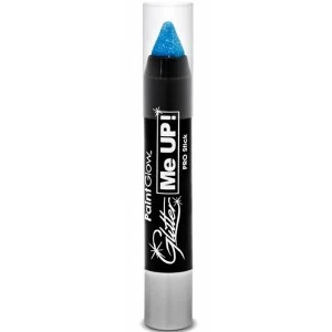 (5 Pack) PaintGlow UV Glitter Me Up Paint Stick (Ice Blue) 3g