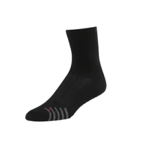Base 33 Mens Sports Crew Socks (XL) (Black)