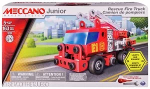 Meccano Junior Rescue Fire Engine Building Set