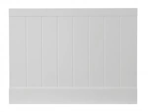 Wickes Tongue and Groove Bath End Panels - White Gloss 700mm